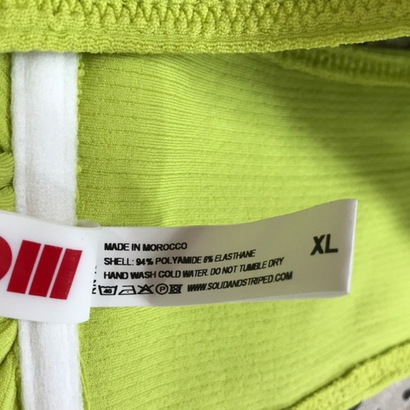 Solid & Striped ribbed bandeau bikini top - Picture 7 of 9